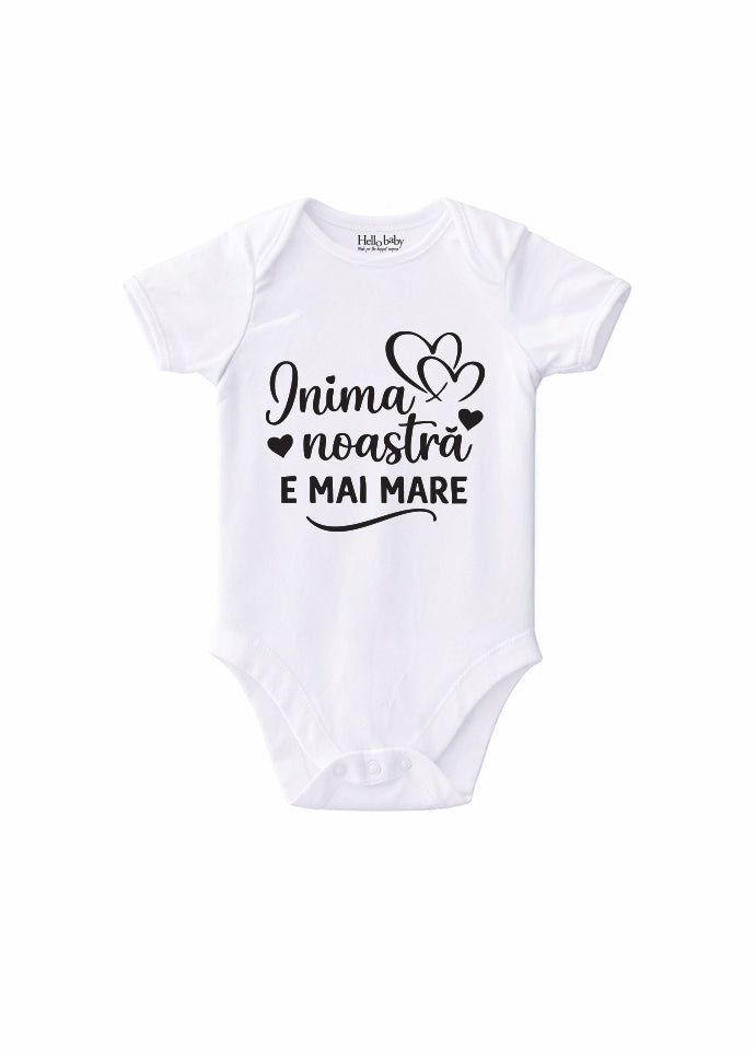 Body bebeluș anunț sarcină „Inima noastră e mai mare”