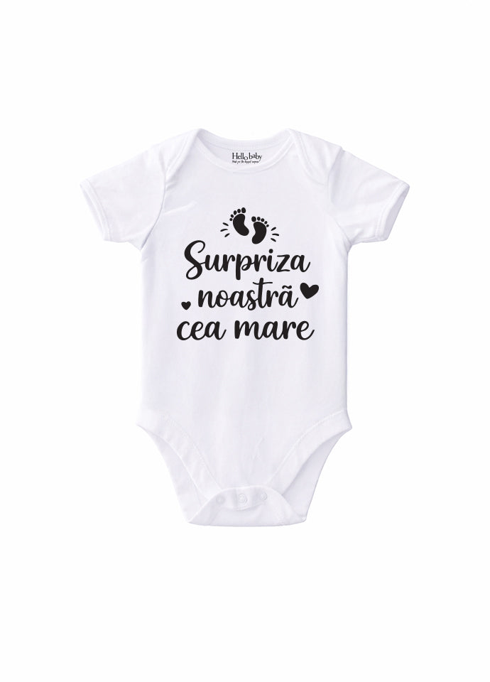 Body bebeluș anunț sarcină „Surpriza noastră cea mare”