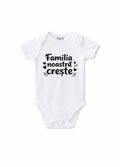 Body bebeluș anunț sarcină „Familia noastră crește”