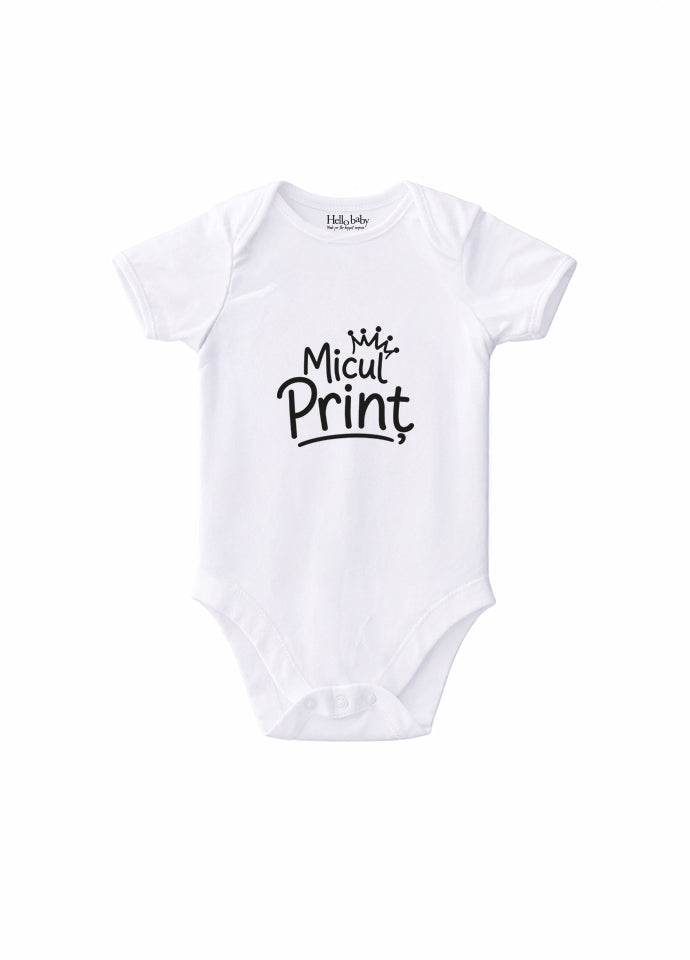 Body Bebe „Micul Prinț" – Cadou Gravidă Anunț Sarcină