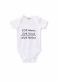 Body Bebe „100% Perfect" – Cadou Gravidă  Anunț Sarcină