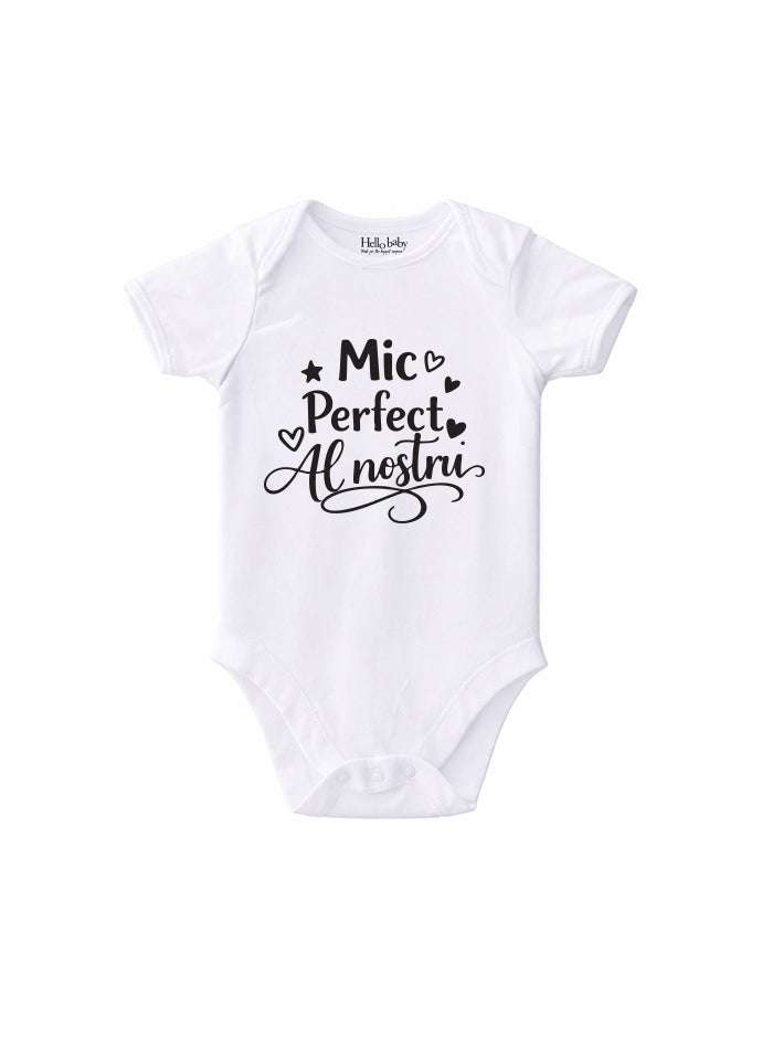 Body bebeluși „Mic. Perfect. Al nostru”