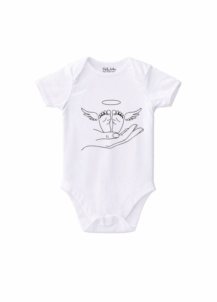 Body bebeluși -Model Aripi & tălpi bebeluș