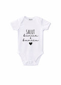 Body Bebe Personalizat „Salut Bunica și Bunicu” – Anunț Sarcină Familie