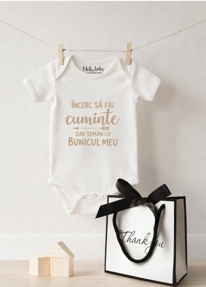Body Bebe „Ca Am Făcut-o, Vreau Să Vorbesc cu Bunicul” – Mesaj Amuzant