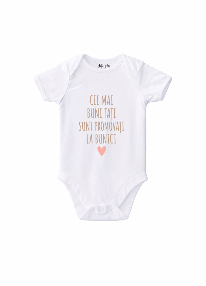 Body Bebe „Cei Mai Buni Tați Sunt Promovați la Bunici”