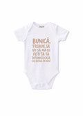 Body Bebe Personalizat „Bunică, Trebuie Să Vii Să Mă Iei”